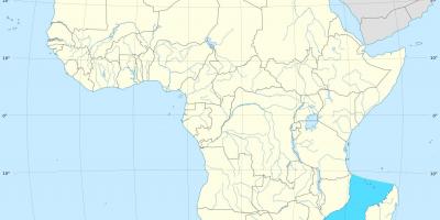 მოზამბიკის არხი აფრიკის რუკა